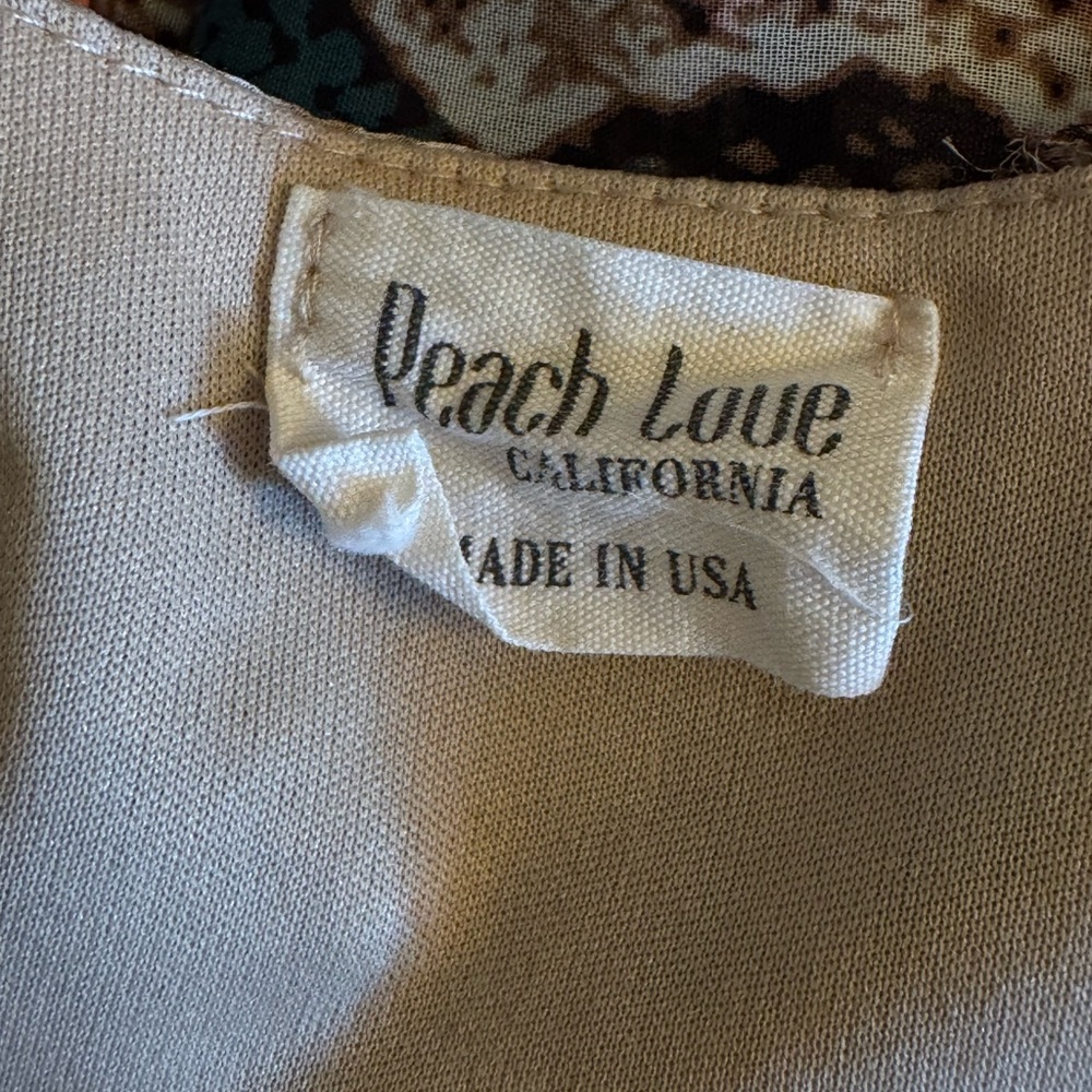 Peach Love California Colorful Snake Print Blouse - Picture 5 of 6